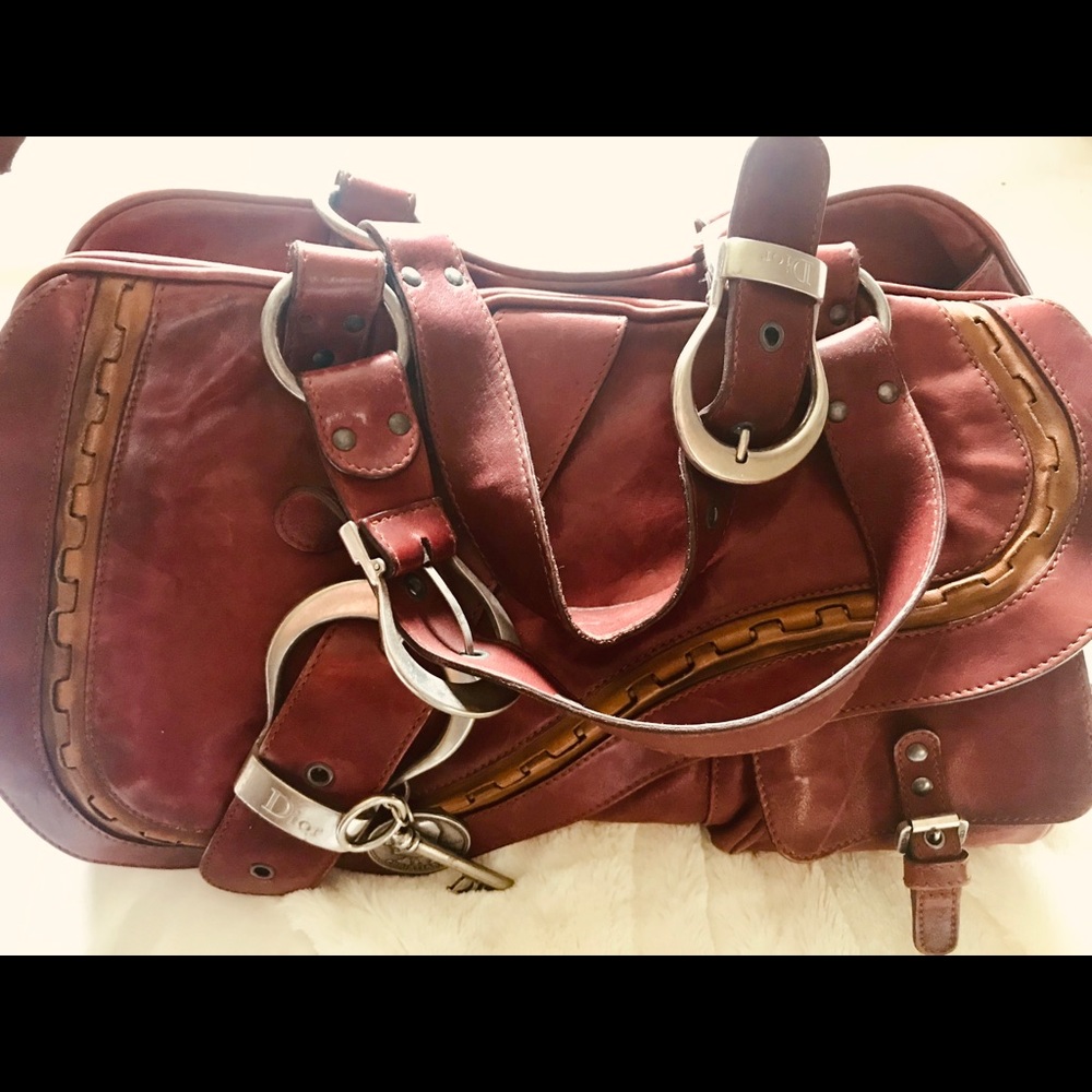 Christian Dior Large Saddle Bag